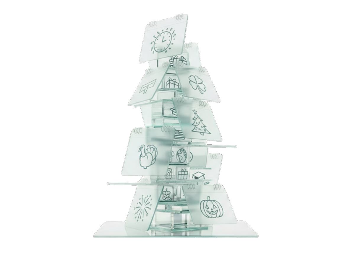 Illustration of public holidays calendars