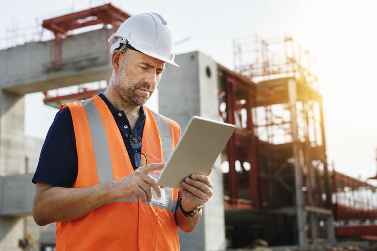 Construction crew and job-site workforce tracking