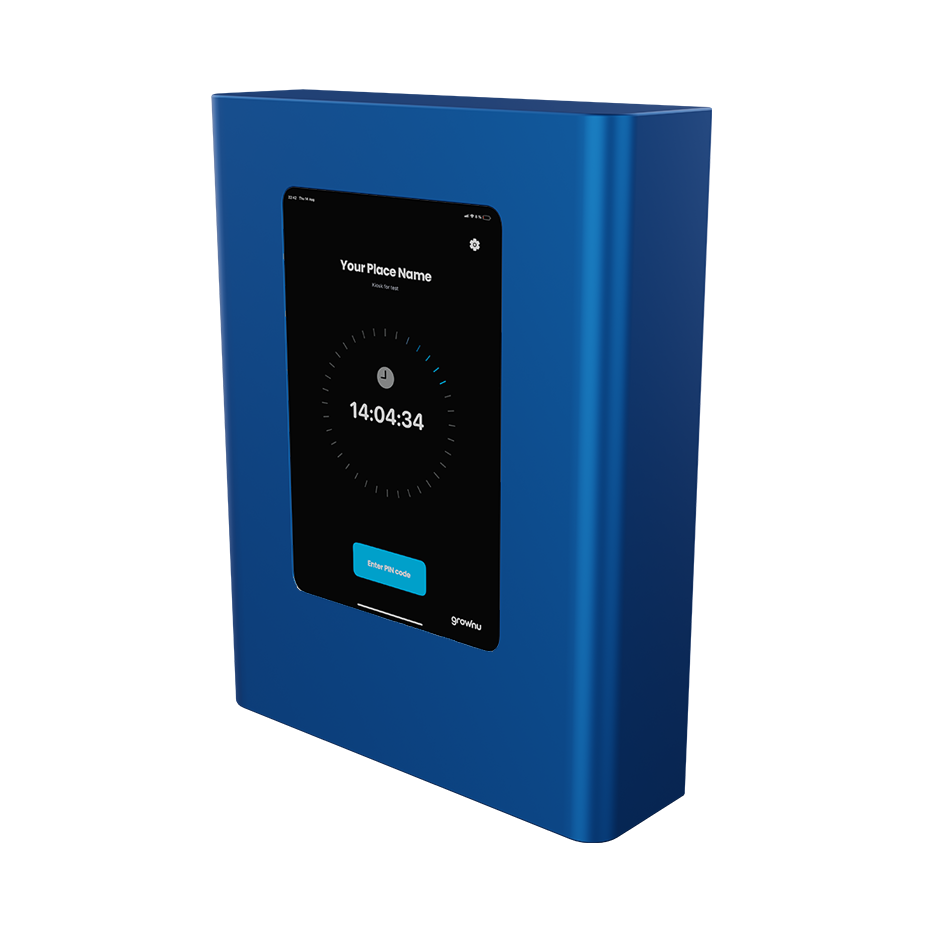 Outdoor terminal enclosure powder-coated in a custom RAL color