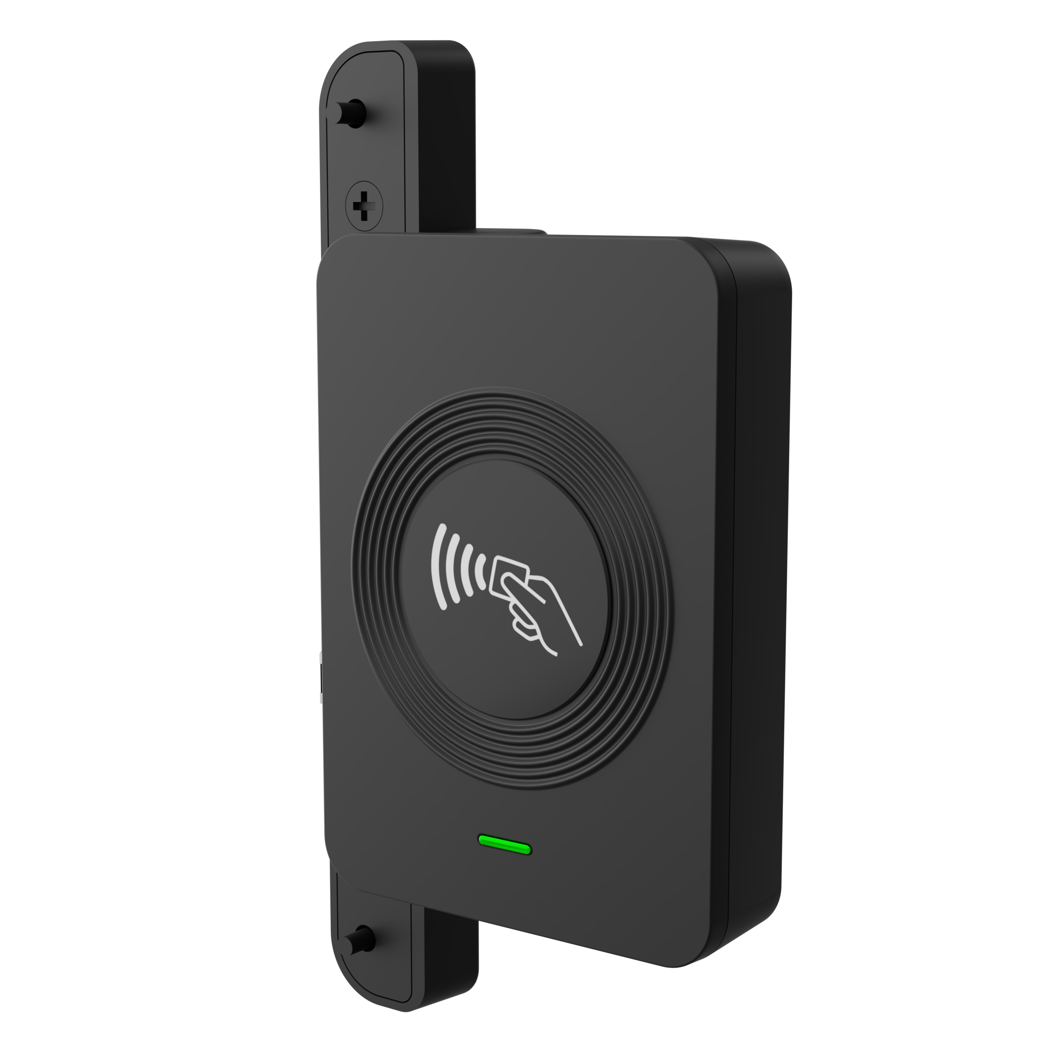 RFID card reader for employee time clock terminal