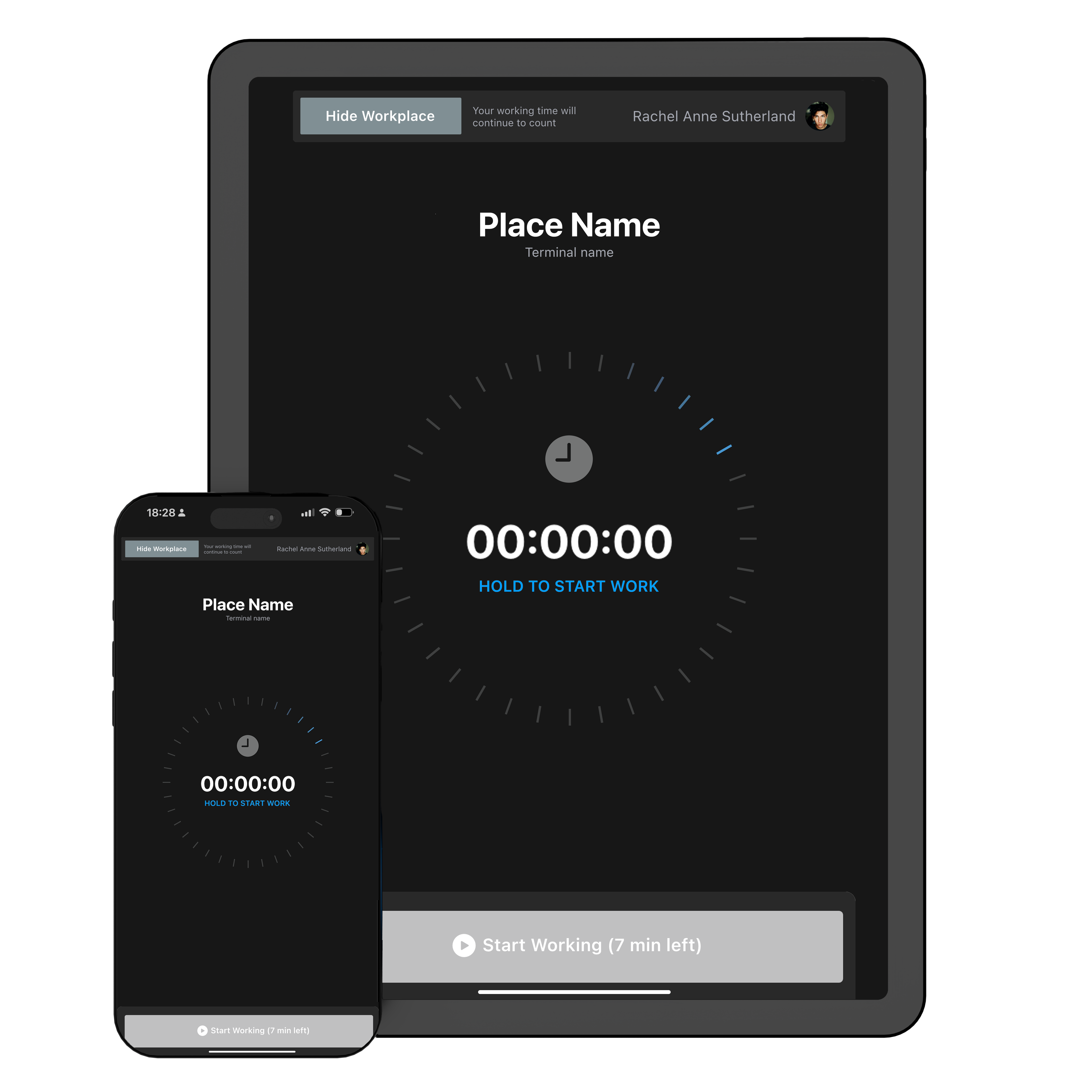 Clock-in restrictions based on scheduled shifts (clock-in window)
